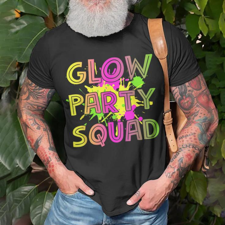 Glow Party Squad Lets Glow Crazy 80S Retro Costume Party Unisex T-Shirt Gifts for Old Men