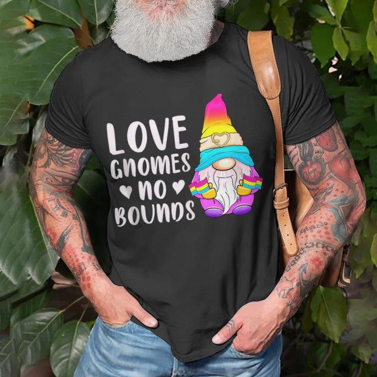 Gnome Pansexual Lgbt Pride Pan Colors Unisex T-Shirt Gifts for Old Men
