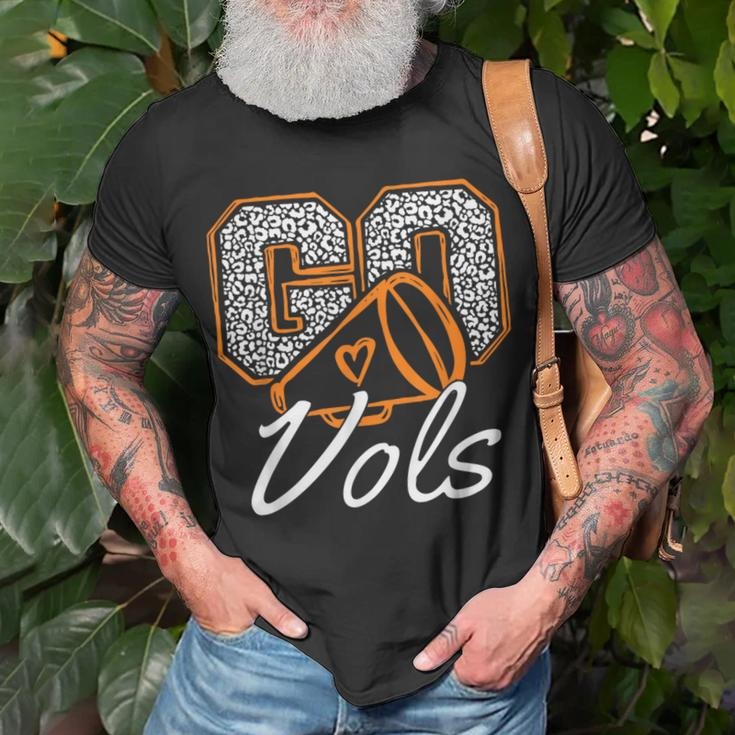 Go Chear Tennessee Orange Plaid Tn Lovers T-Shirt Gifts for Old Men
