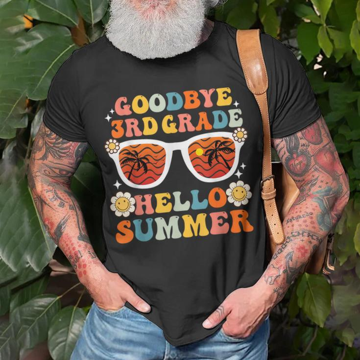 Goodbye 3Rd Grade Hello Summer Funny Third Grade Graduate Unisex T-Shirt Gifts for Old Men