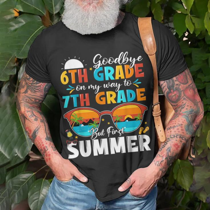 Goodbye 6Th Grade Graduation To 7Th Grade Hello Summer Kids Unisex T-Shirt Gifts for Old Men