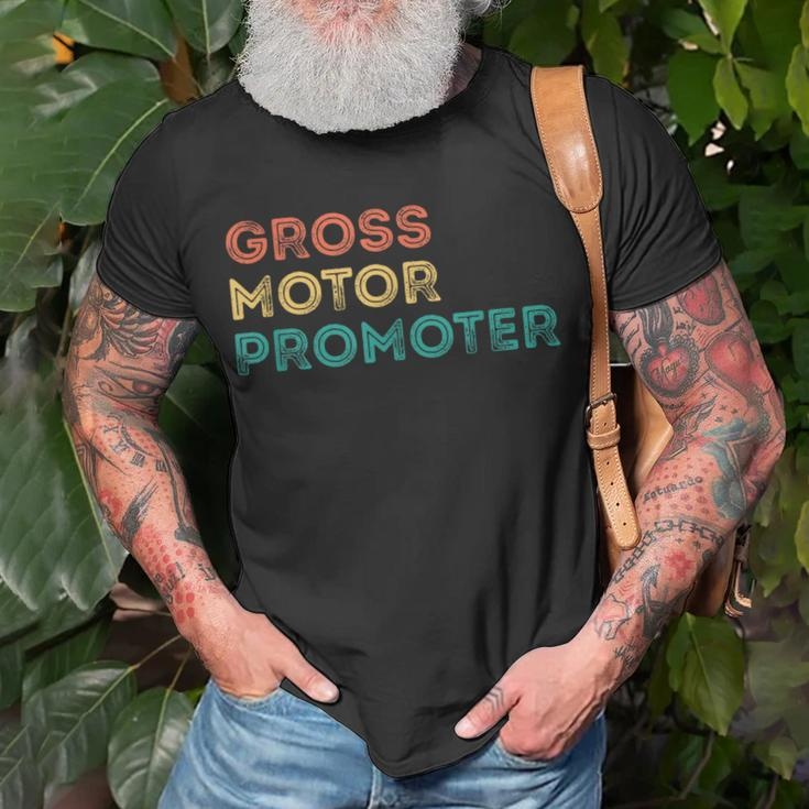 Gross Motor Promoter Pediatric Physical Therapy Pt T-Shirt Gifts for Old Men