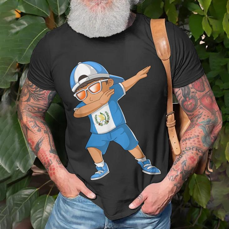 Guatemalan Boy Guatemala Kid Patriotism Roots Heritage Unisex T-Shirt Gifts for Old Men