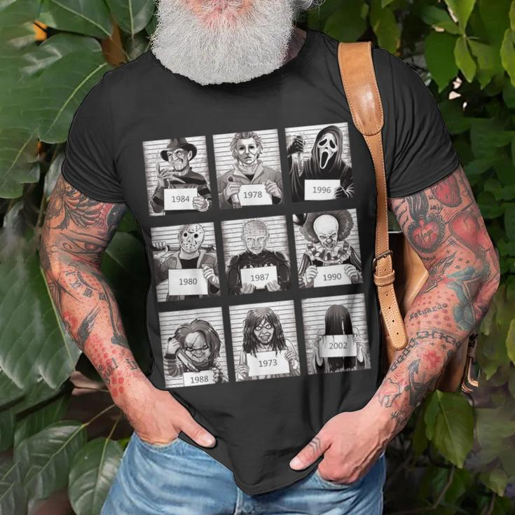 Halloween Horror Legends Killer Hots Creepy Fan T-Shirt Gifts for Old Men