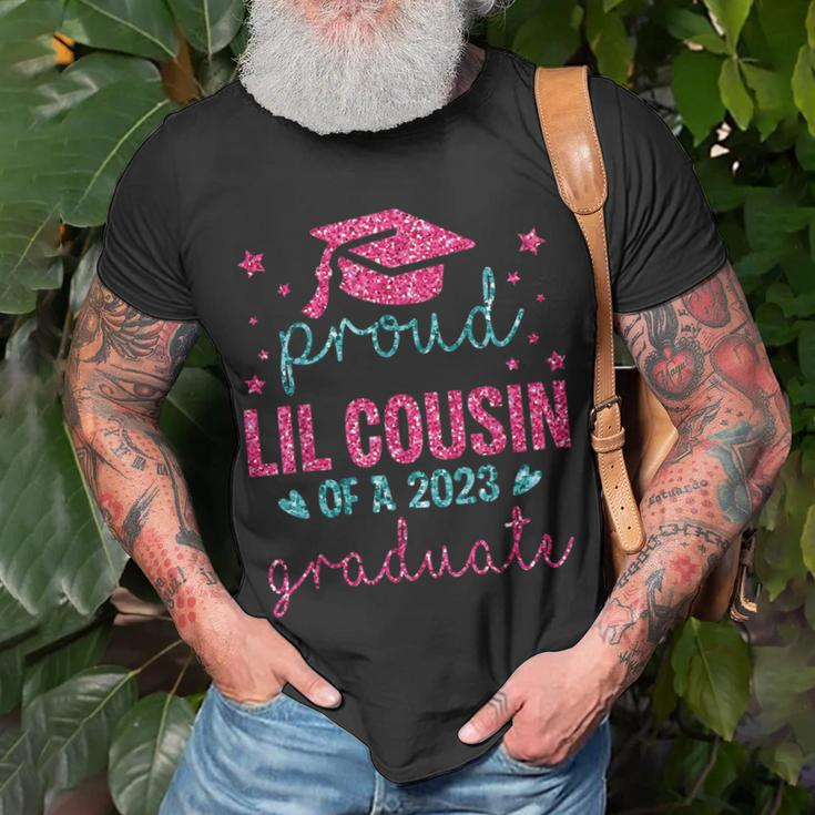 Happy Last Day Of School Proud Lil Cousin Of A 2023 Graduate Unisex T-Shirt Gifts for Old Men