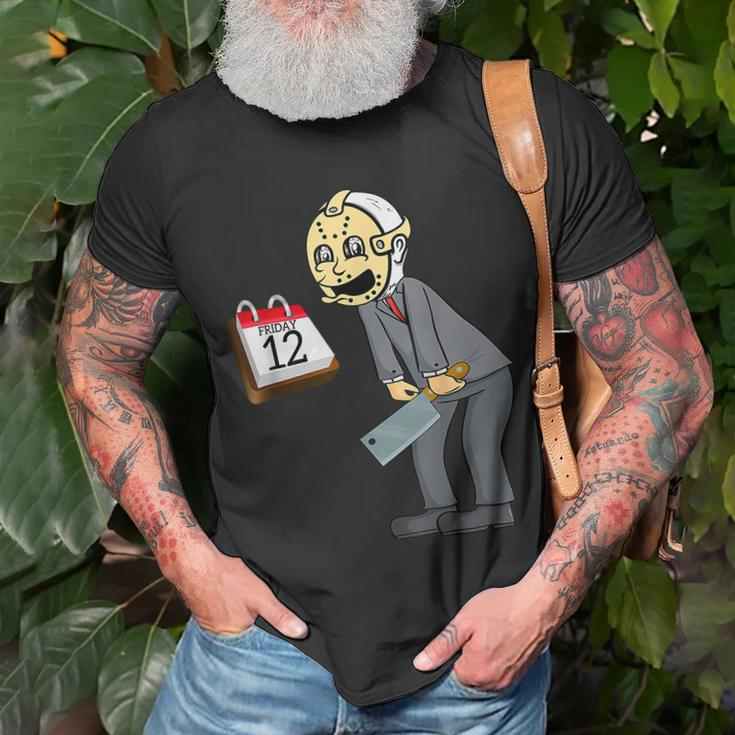 Hilarious Friday 12Th Horror Movie Parody Parody T-Shirt Gifts for Old Men