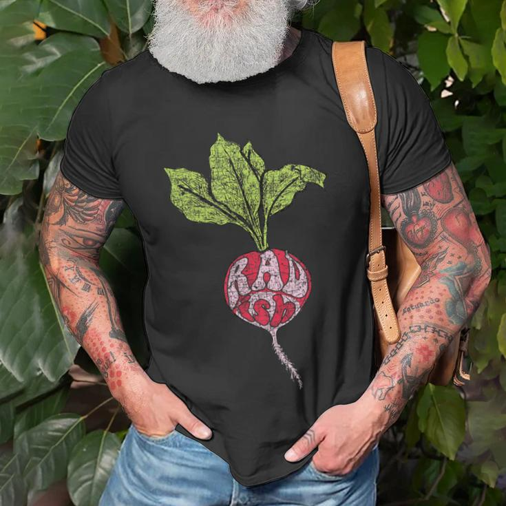 Hilarious Radish Is Pretty Rad Ish T-Shirt Gifts for Old Men