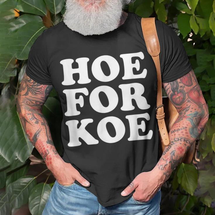 Hoe For Koe Unisex T-Shirt Gifts for Old Men