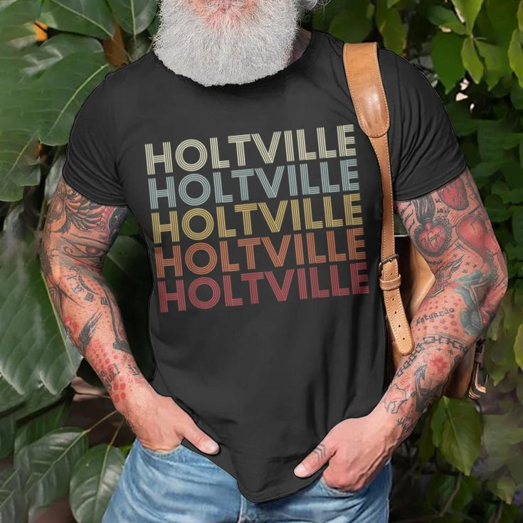 Holtville Alabama Holtville Al Retro Vintage Text T-Shirt Gifts for Old Men