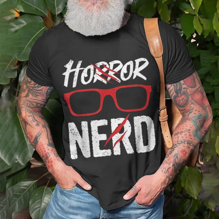 Horror Nerd Quote For A Horror Movie Lover Nerd T-Shirt Gifts for Old Men