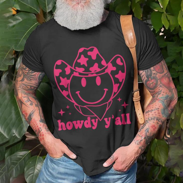 Howdy Yall Rodeo Western Country Southern Cowgirl & Cowboy Unisex T-Shirt Gifts for Old Men