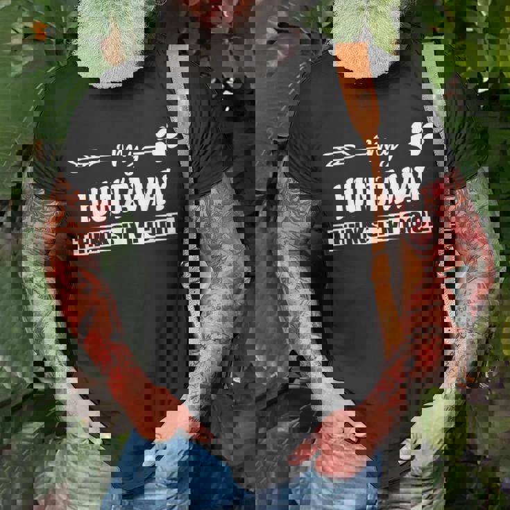 Huntaway Owners T-Shirt Gifts for Old Men