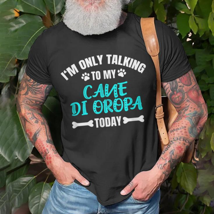 I'm Only Talking To My Cane Di Oropa Today Pastore T-Shirt Gifts for Old Men