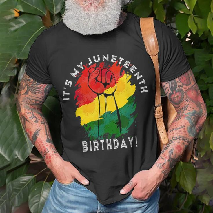 Its My Junenth Birthday June 19Th Party Decoration Unisex T-Shirt Gifts for Old Men