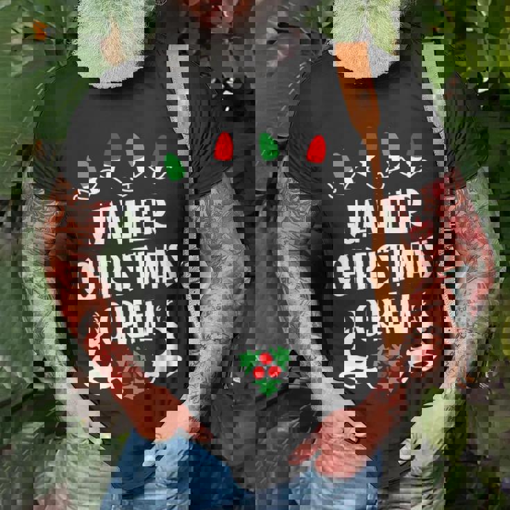 Javier Name Gift Christmas Crew Javier Unisex T-Shirt Gifts for Old Men