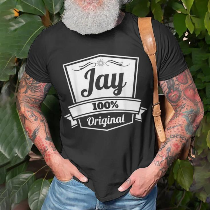 Jay Jay Personalized Name Birthday T-Shirt Gifts for Old Men