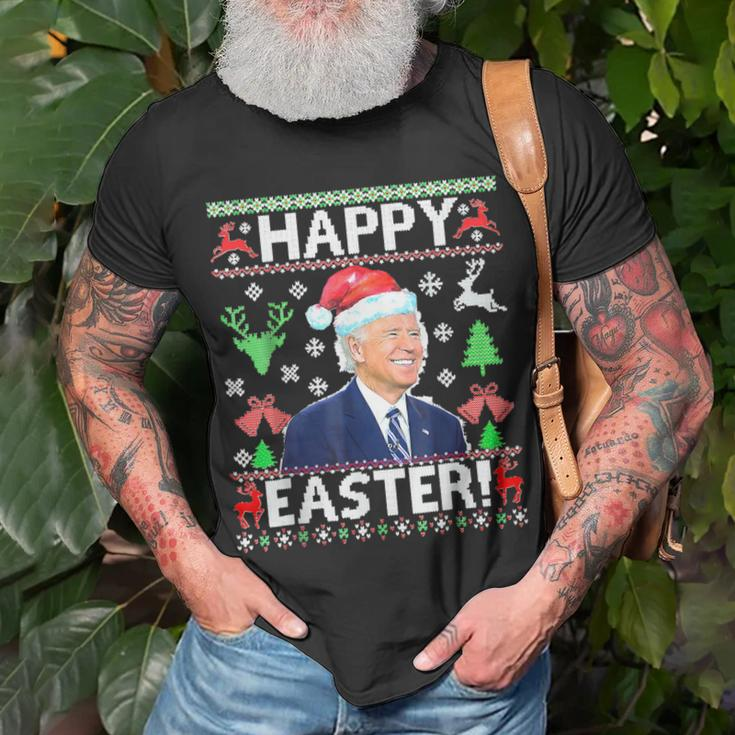 Joe-Biden-Ugly-Christmas-Sweater-Biden-Christmas T-Shirt Gifts for Old Men