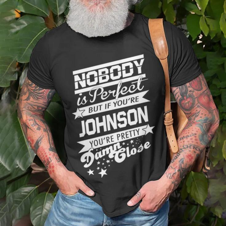Johnson Name Gift If You Are Johnson Unisex T-Shirt Gifts for Old Men