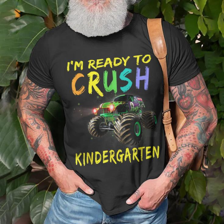 Kids Monster Truck Im Ready To Crush Kindergarten Unisex T-Shirt Gifts for Old Men