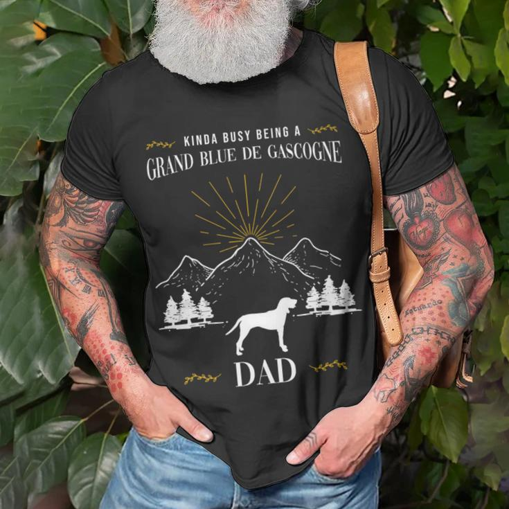 Kinda Busy Being A Grand Bleu De Gascogne Dad T-Shirt Gifts for Old Men