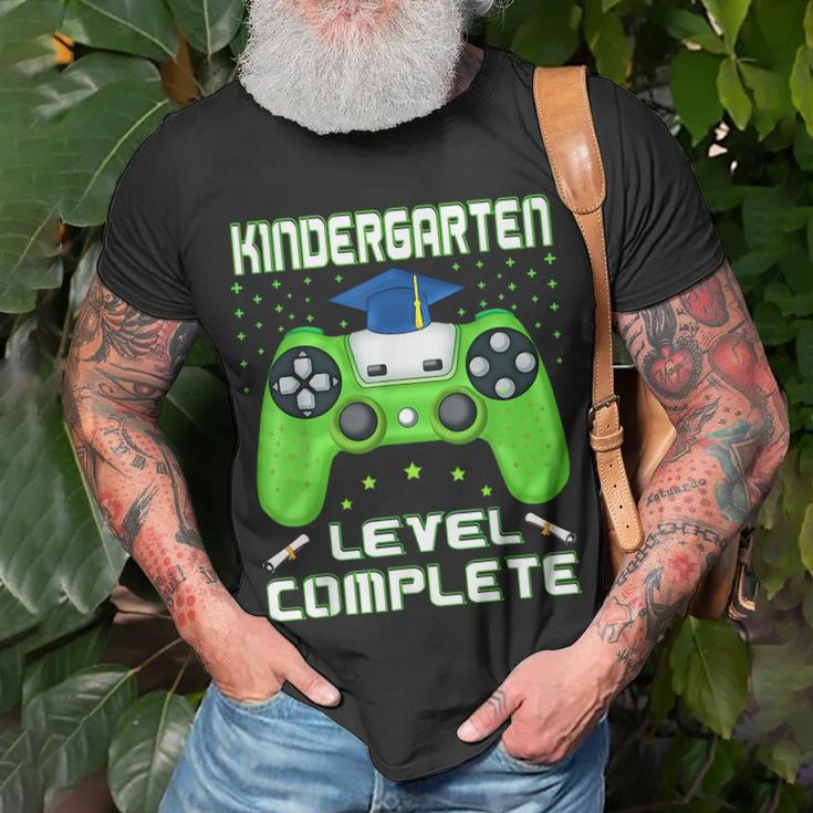 Kindergarten Graduation Level Complete Gamer Class 2023 Kids Unisex T-Shirt Gifts for Old Men