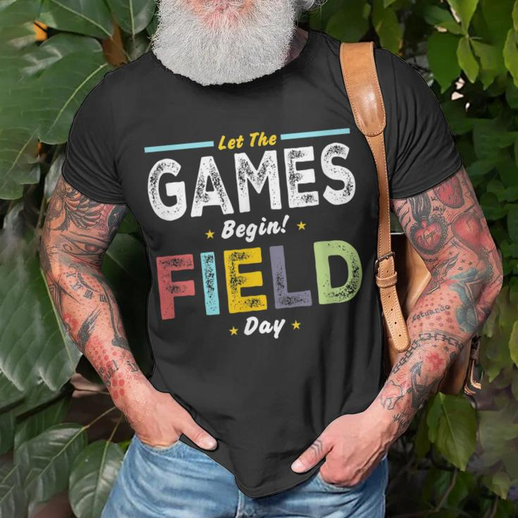 Let The Games Begin Unisex T-Shirt Gifts for Old Men