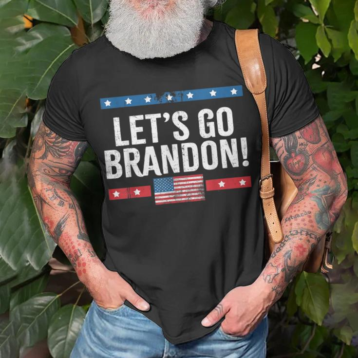 Lets Go Brandon Lets Go Brandon Funny Unisex T-Shirt Gifts for Old Men