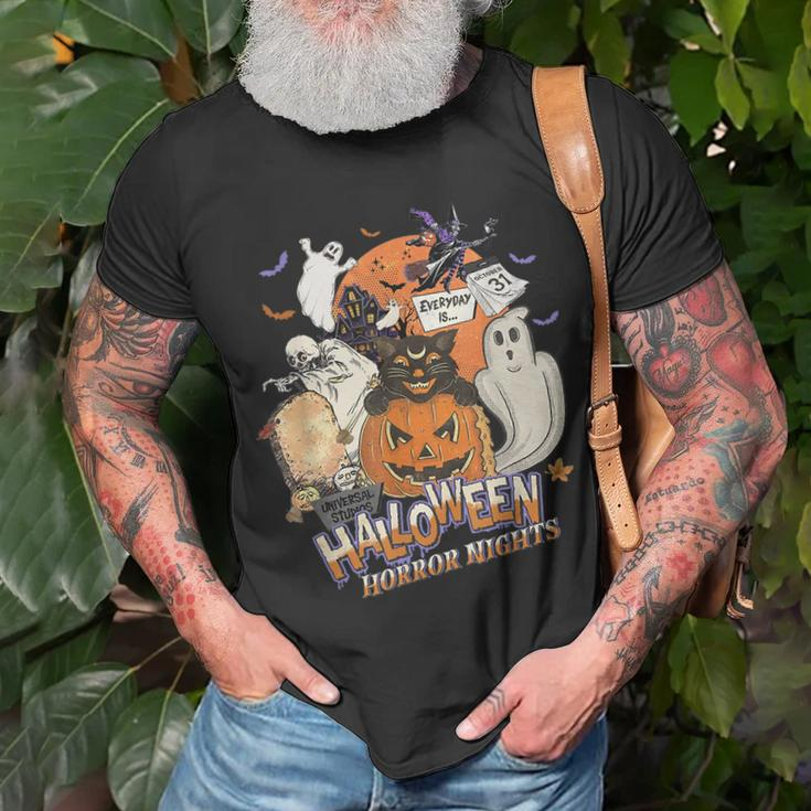 Lil Boo Halloween Horror Nights Every Is October 31St Halloween Horror Nights T-Shirt Gifts for Old Men