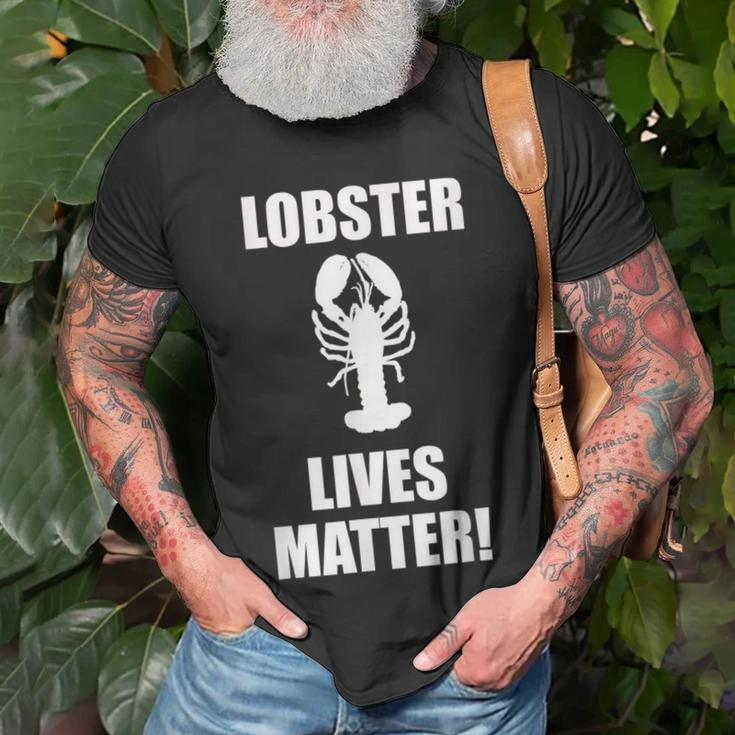 Lobster Lives MatterSeafood T-Shirt Gifts for Old Men