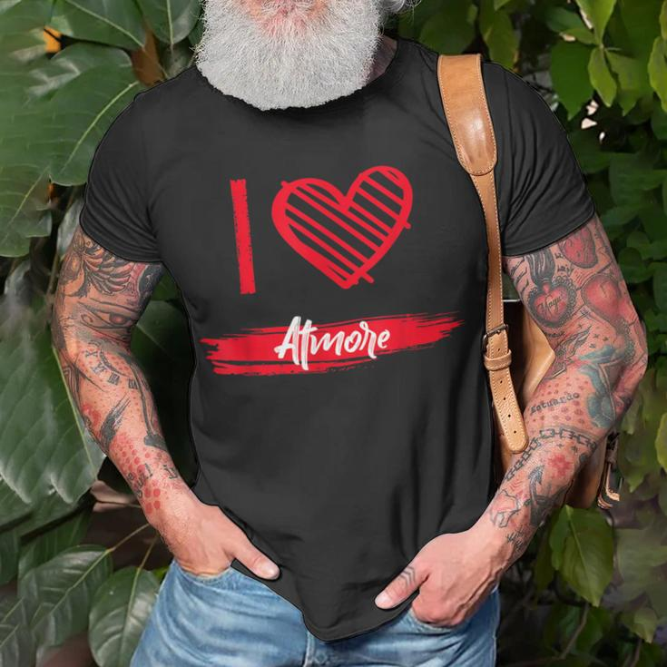 I Love Atmore I Heart Atmore T-Shirt Gifts for Old Men