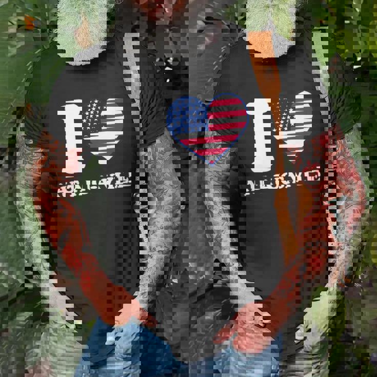 I Love Autaugaville I Heart Autaugaville T-Shirt Gifts for Old Men