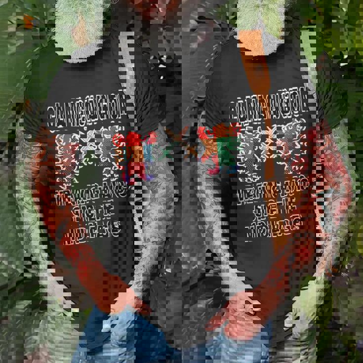 Macnaughton Scottish Tartan Scotland Family Clan Name Unisex T-Shirt Gifts for Old Men