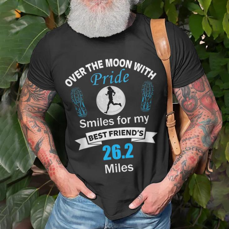Marathon Support Best Friend 262 Miles Race Runner Unisex T-Shirt Gifts for Old Men