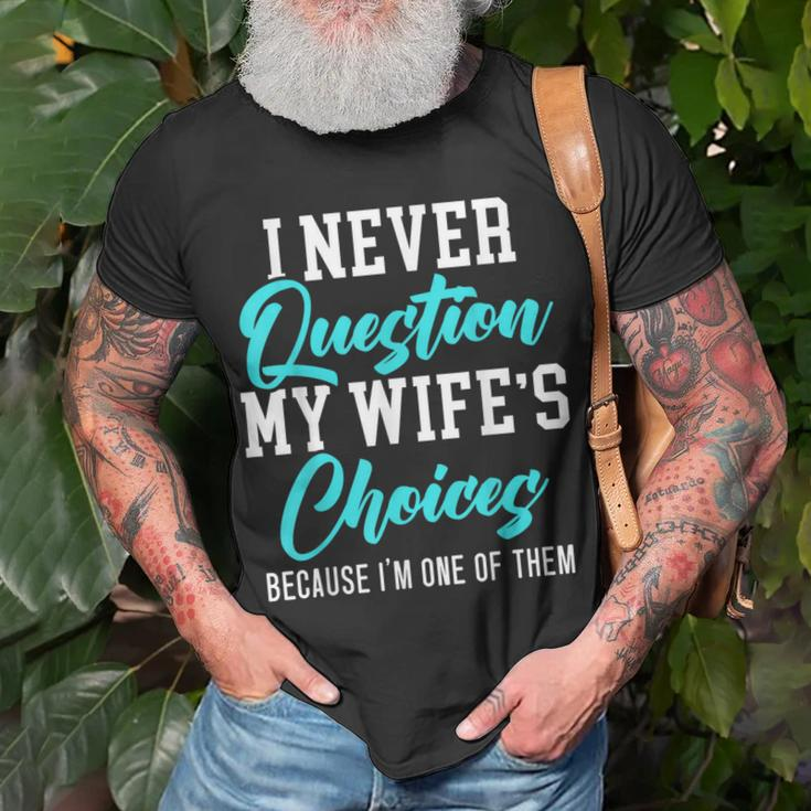 Married Couple Wedding Anniversary Marriage T-Shirt Gifts for Old Men