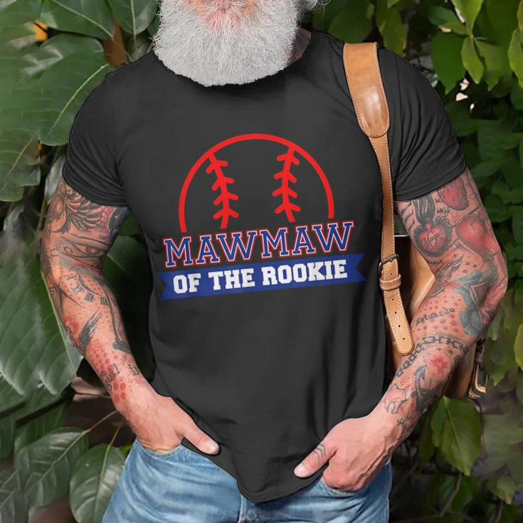 Mawmaw Of Rookie 1St Birthday Baseball Theme Matching Party Unisex T-Shirt Gifts for Old Men