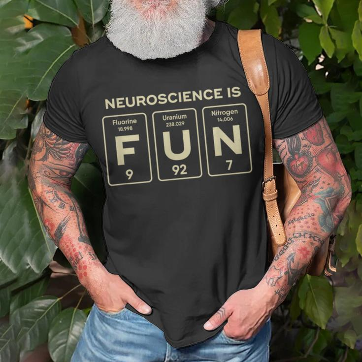 Neuroscience Major Neuroscientist Graduation T-Shirt Gifts for Old Men