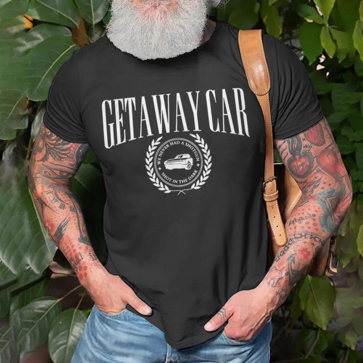 Nothing Good Starts In A Getaway Car Retro Unisex T-Shirt Gifts for Old Men