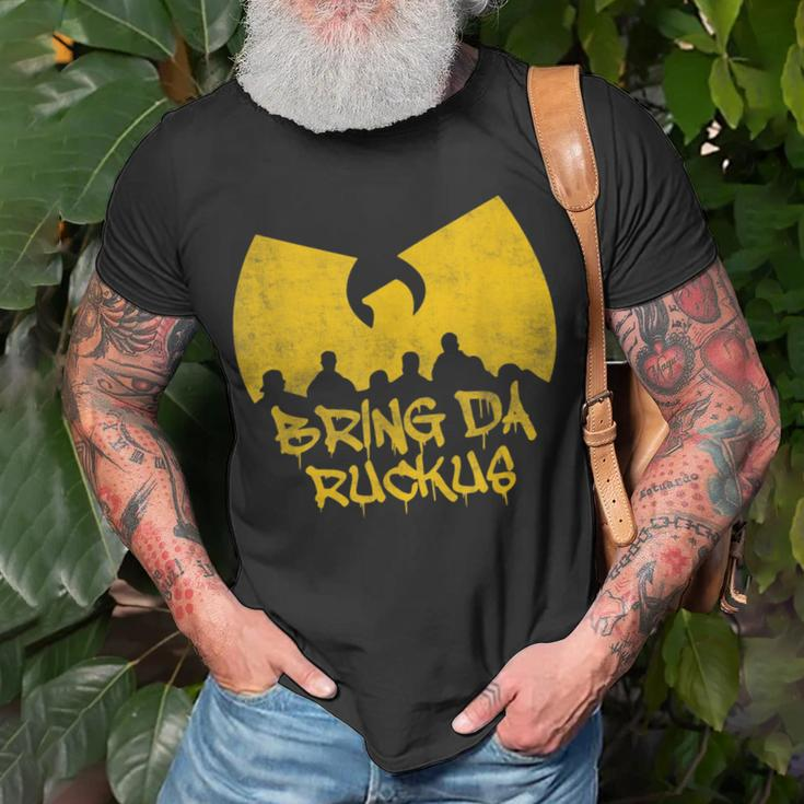 Old School Hip Hop Bring Da Ruckus T-Shirt Gifts for Old Men
