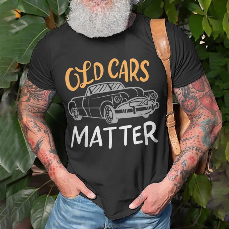Old Vintage Cars Matter T-Shirt Gifts for Old Men
