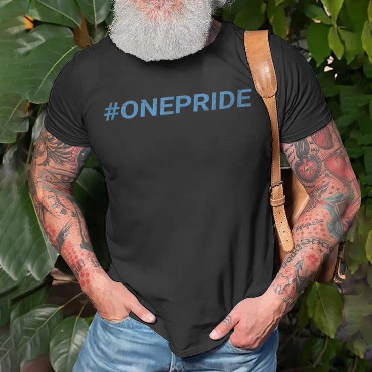 One Pride Detroit Support T-Shirt Gifts for Old Men