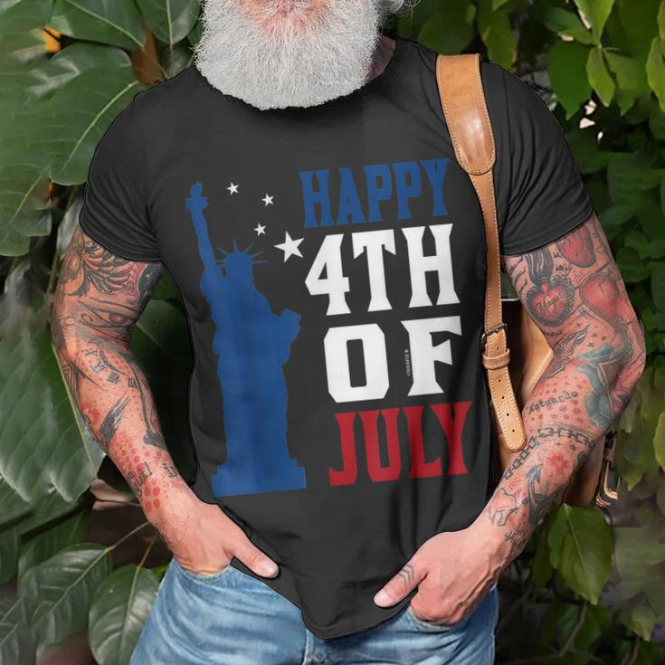 Patriotic Usa July 4Th Happy 4Th Of July Unisex T-Shirt Gifts for Old Men