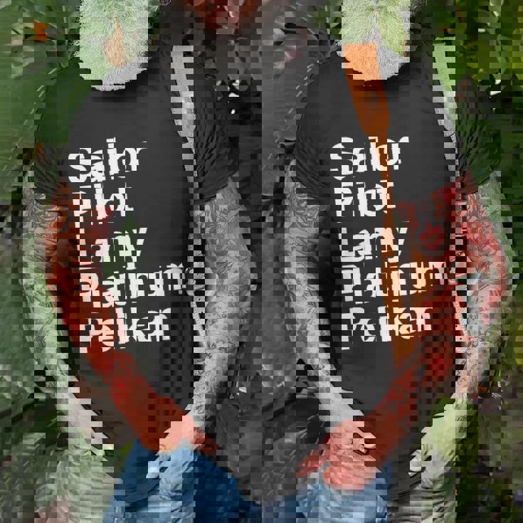 Pen Makers Unisex T-Shirt Gifts for Old Men