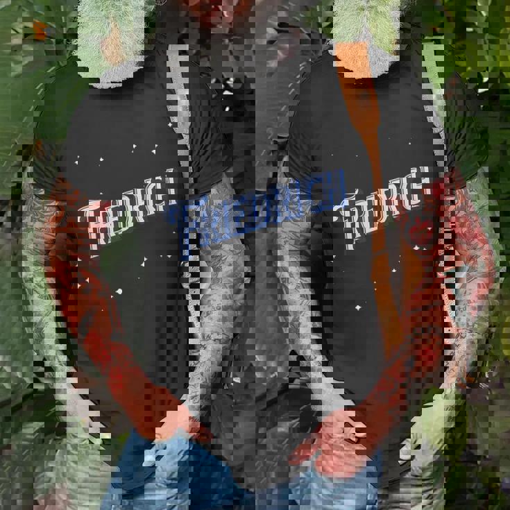 Personalised Friedrich Name Unisex T-Shirt Gifts for Old Men