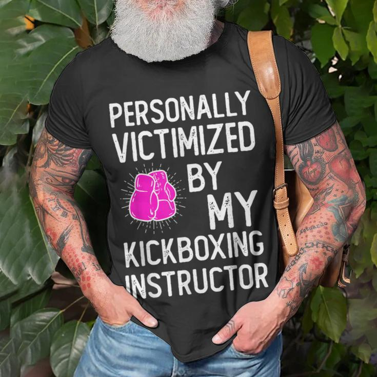Personally Funny Martial Arts Kickboxing Kickboxer Gift Martial Arts Funny Gifts Unisex T-Shirt Gifts for Old Men