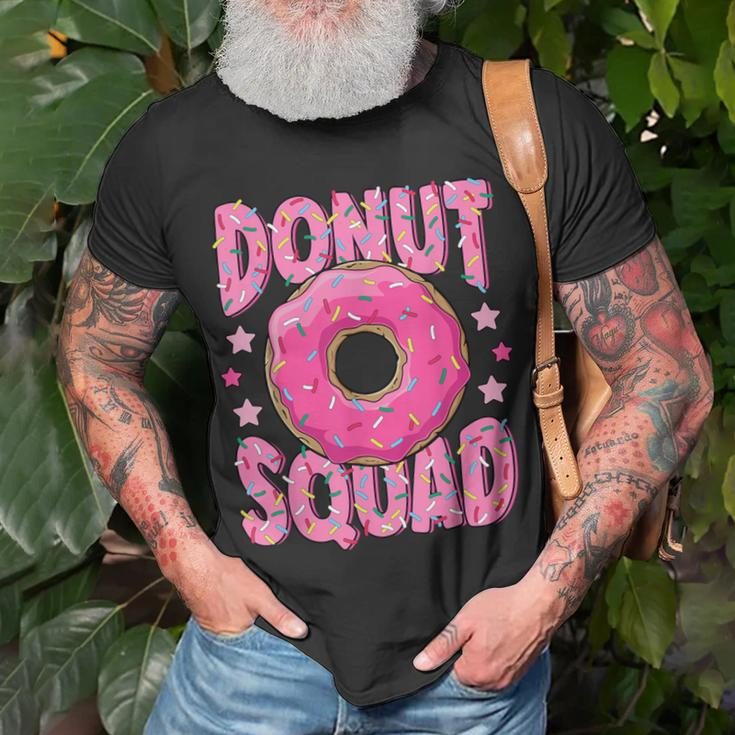Pink Donut Squad Sprinkles Donut Lover Matching Donut Party T-Shirt Gifts for Old Men