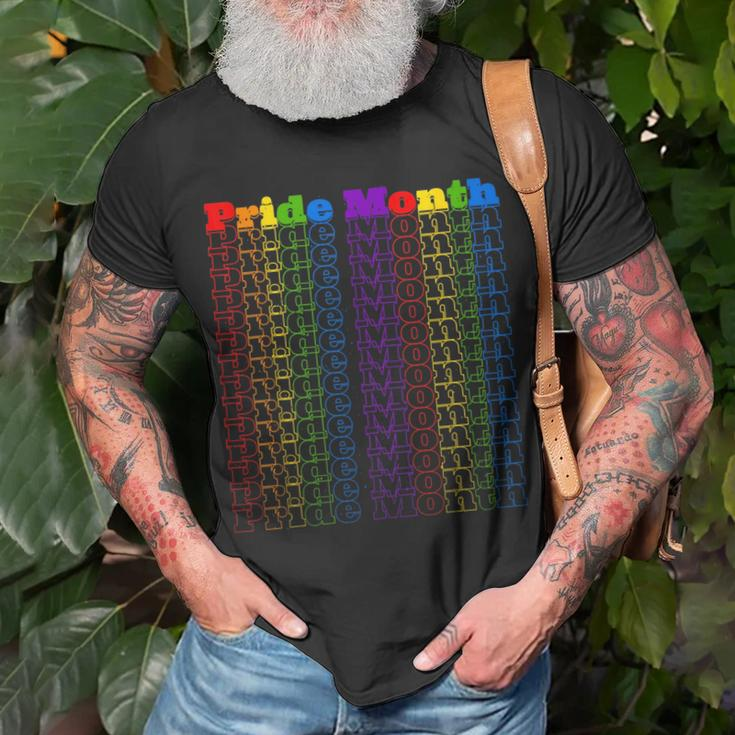 Pride Month Lgbt Gay Pride Month Transgender Lesbian Unisex T-Shirt Gifts for Old Men