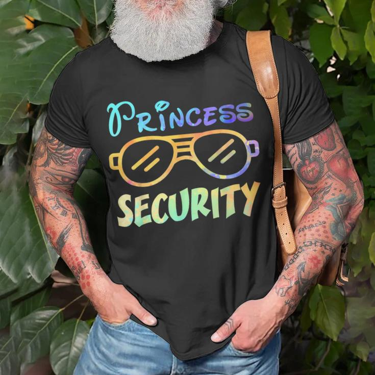 Princess Security Guard For Dad Daddy Boyfriend Unisex T-Shirt Gifts for Old Men