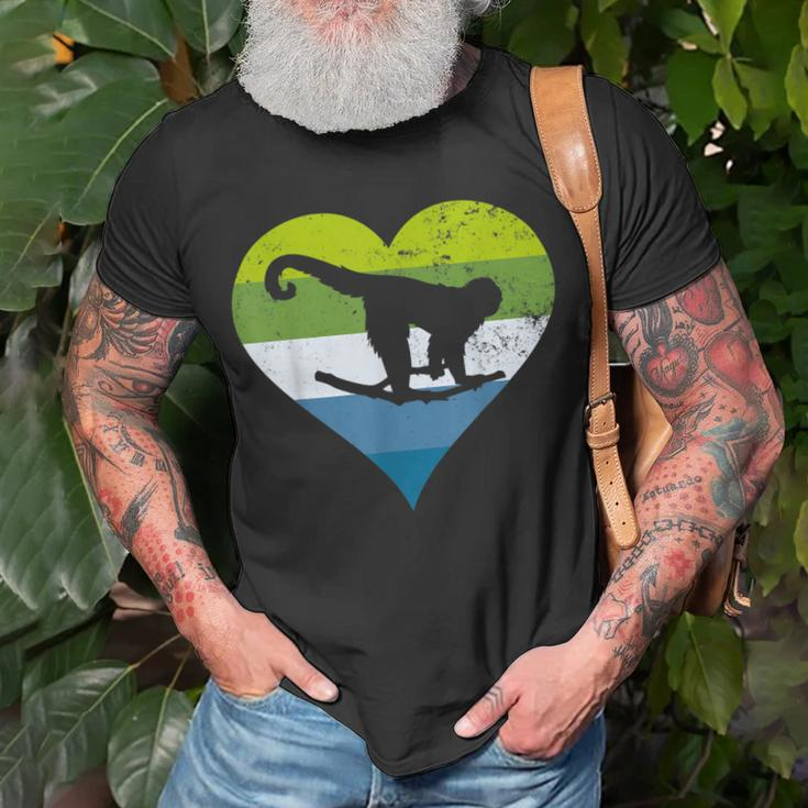 Protect The Colombian White Faced Capuchin T-Shirt Gifts for Old Men