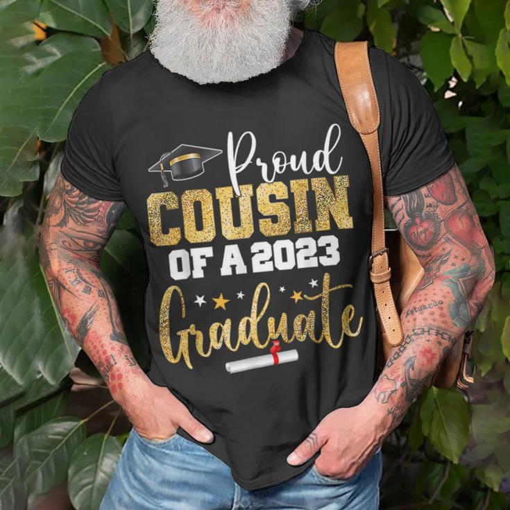 Proud Cousin Of A 2023 Graduate Class Senior Graduation Unisex T-Shirt Gifts for Old Men