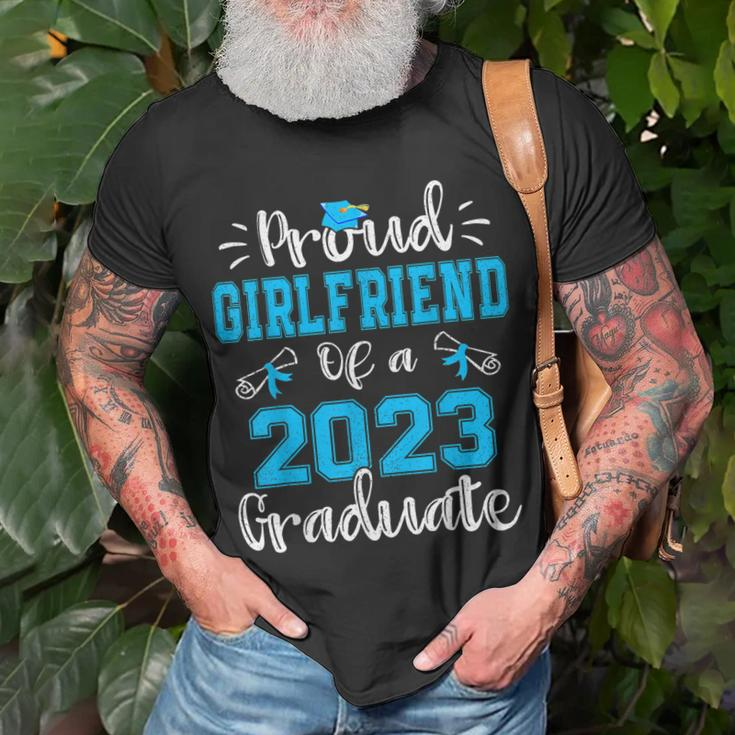 Proud Girlfriend Of A Class Of 2023 Graduate Senior 23 Unisex T-Shirt Gifts for Old Men